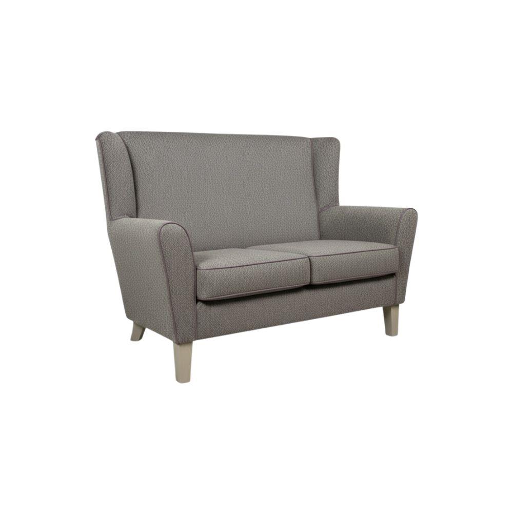 Regent High Back Settee With Wings