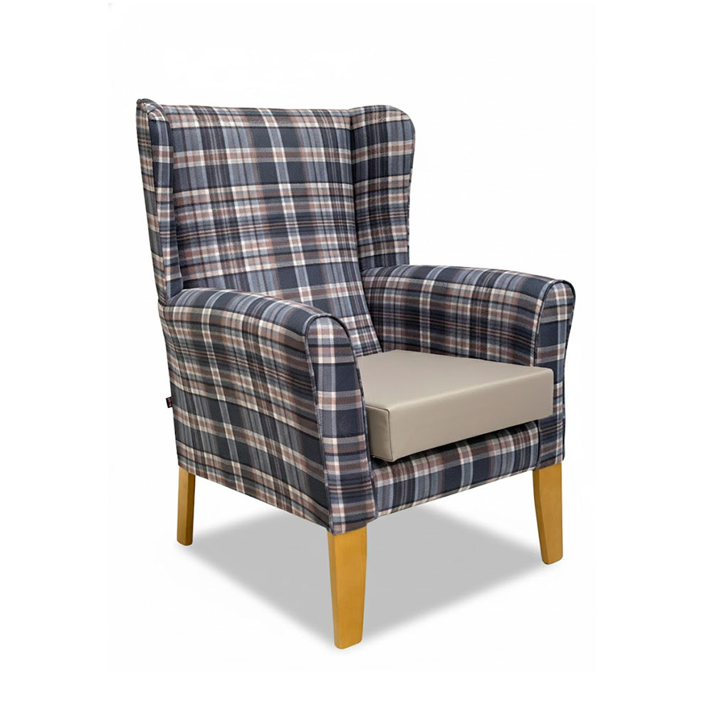 Sherwood High Back Chair With Wings