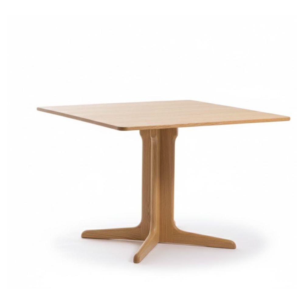 Square Top Pedestal Dining Table